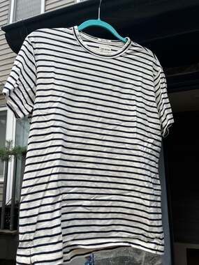 Todd Snyder Striped T-Shirt Size M Japanese Fabric